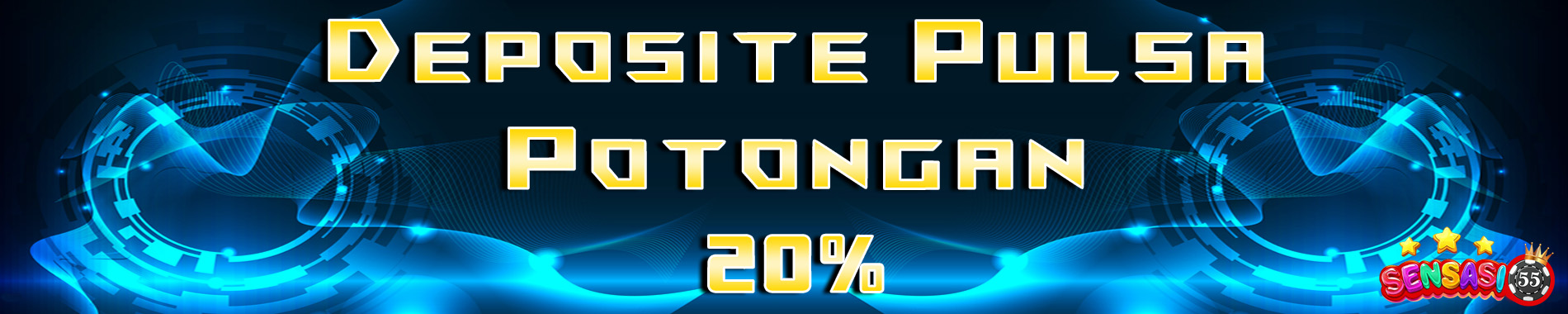 POTONGAN PULSA 20%